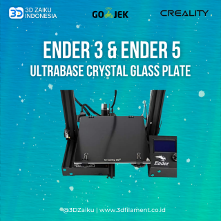 Creality Ender 3 dan Ender 5 3D Printer Ultrabase Crystal Glass Plate